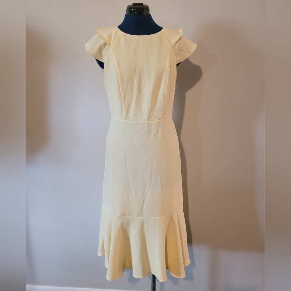 Banana Republic Factory - NWOT Butter Yellow Spring Formal Dress